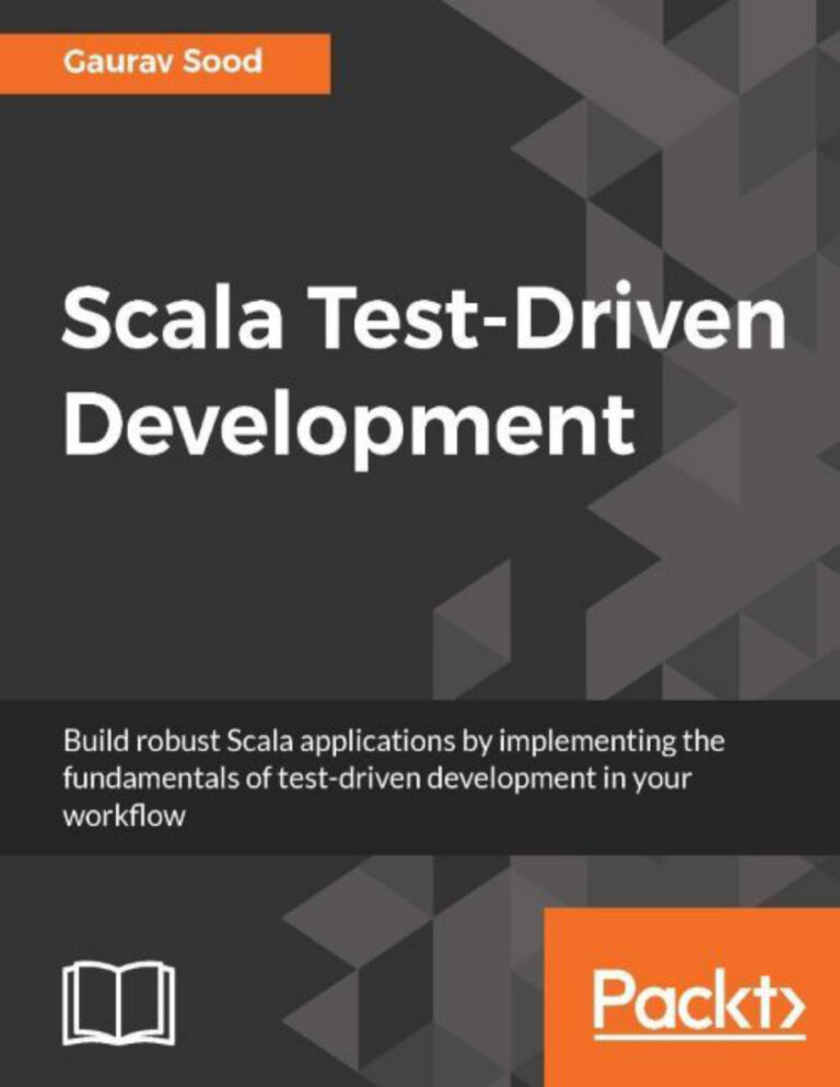 Scala Test Driven Development Gaurav Sood Kitap Kapağı