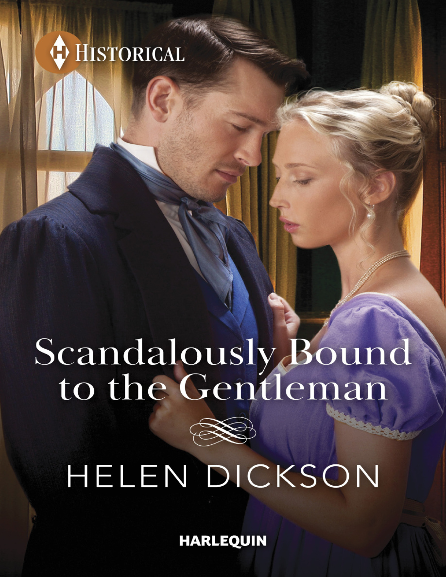 Scandalously Bound to Gentleman Helen Dickson Kitap Kapağı