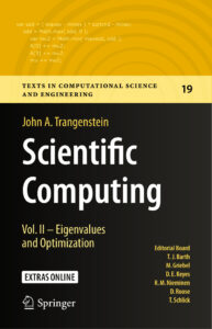 Scientific Computing Volume II Eigenvalues Kitap Kapağı