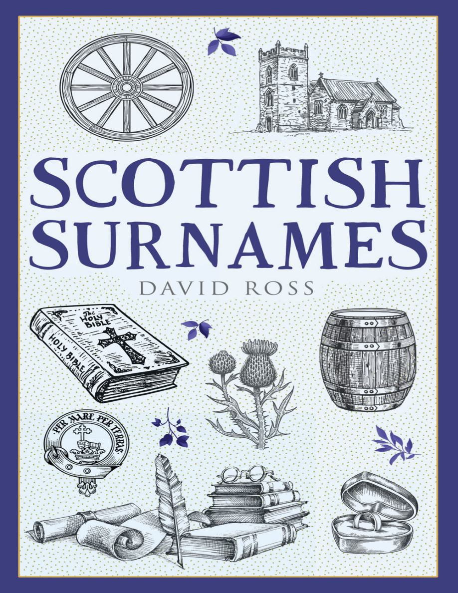 Scottish Surnames David Ross Kitap Kapağı