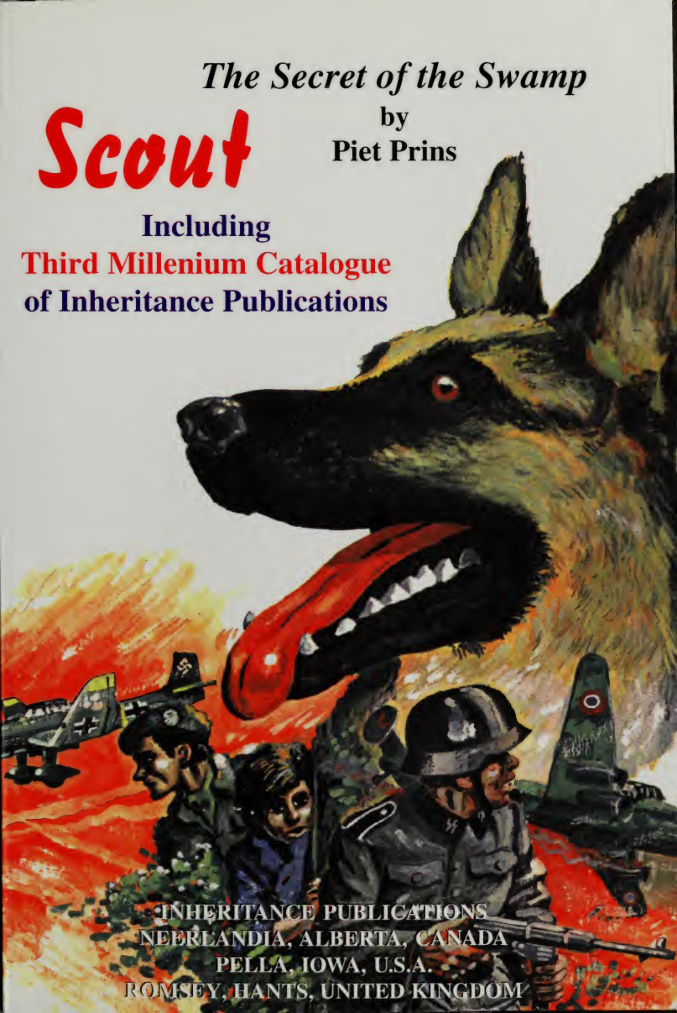 Scout The Secret of the Swamp Piet Prins Kitap Kapağı