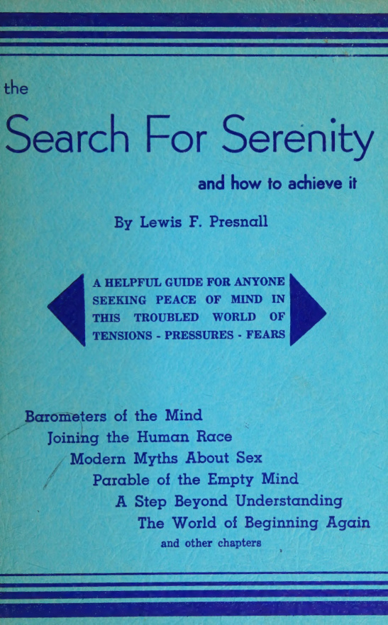 Search for Serenity PDF Download
