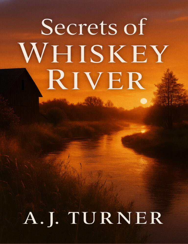 Secrets Of Whiskey River AJ Turner Kitap Kapağı