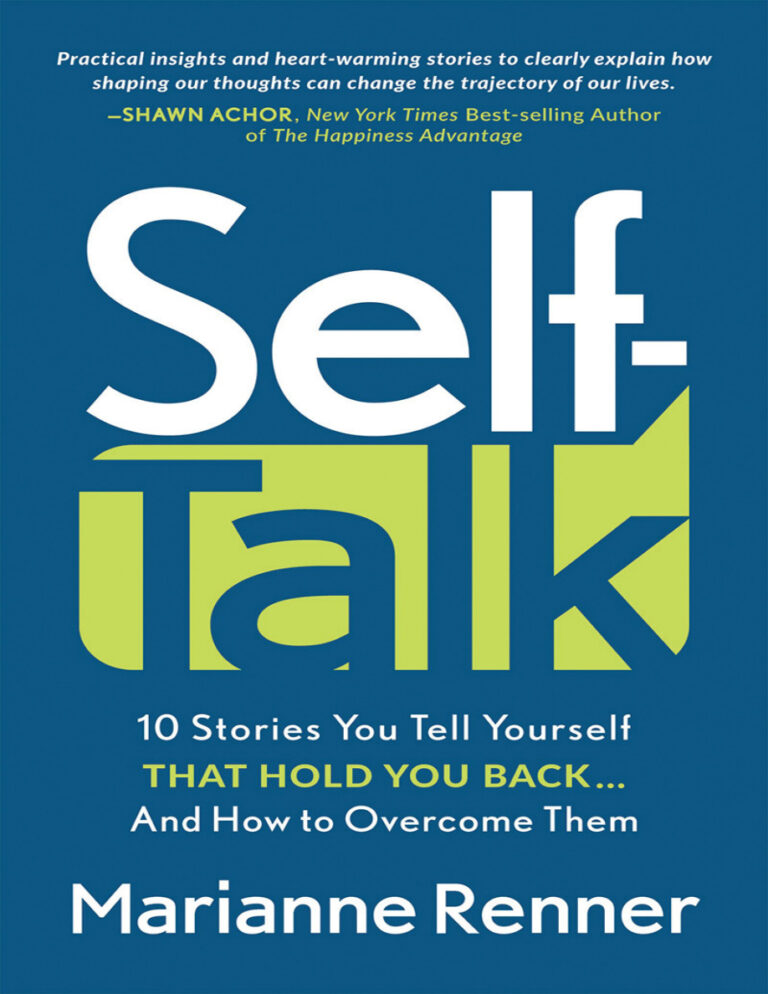Self Talk 10 Stories You Tell Yourself Marianne Renner Kitap Kapağı