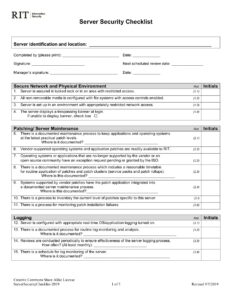 Server Security Checklist Kitap Kapağı