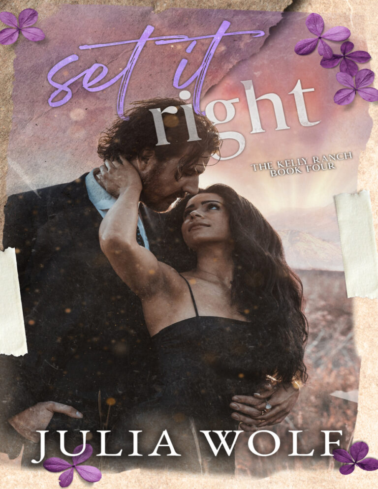 Set it right Julia wolf Kitap Kapağı