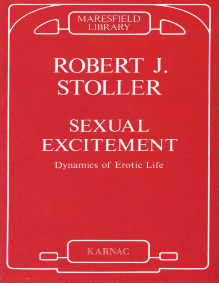 Sexual Excitement Robert J Stoller Kitap Kapağı
