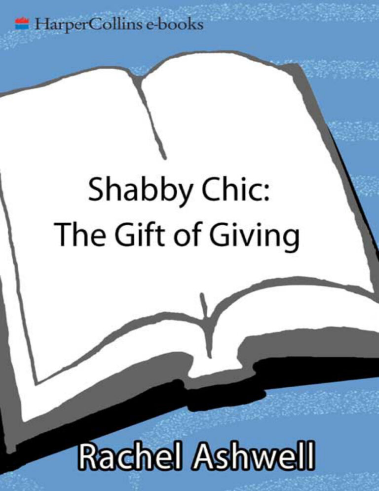 Shabby Chic The Gift of Giving Rachel Ashwell Kitap Kapağı