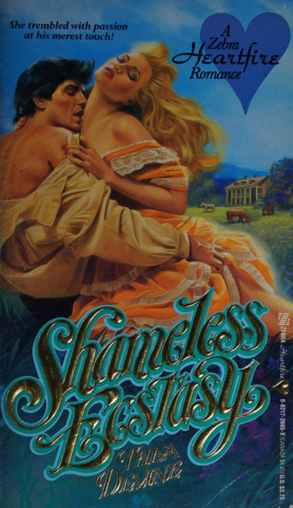 Shameless ecstasy Thea Demine Kitap Kapağı