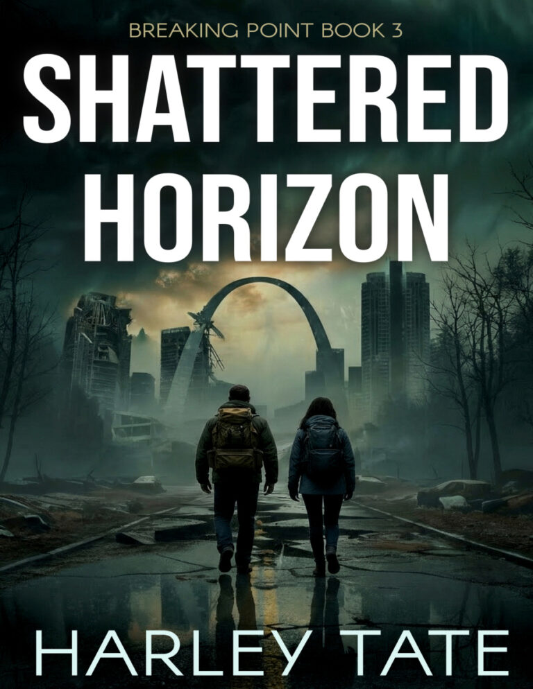 Shattered Horizon Harley Tate Kitap Kapağı