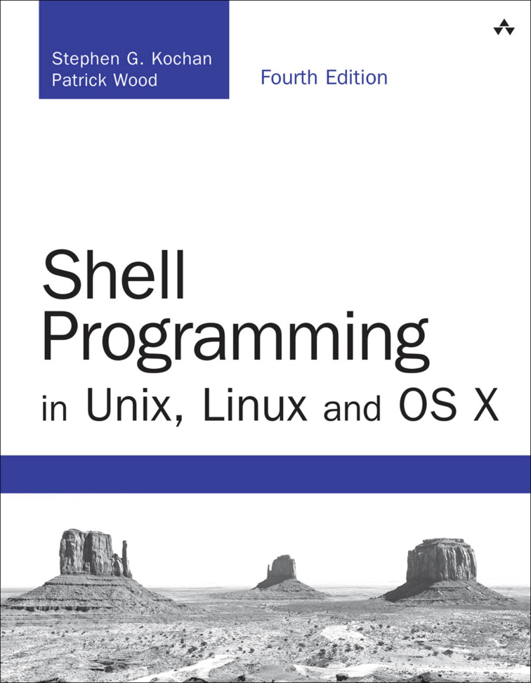 Shell Programming in Unix, Linux Kitap Kapağı