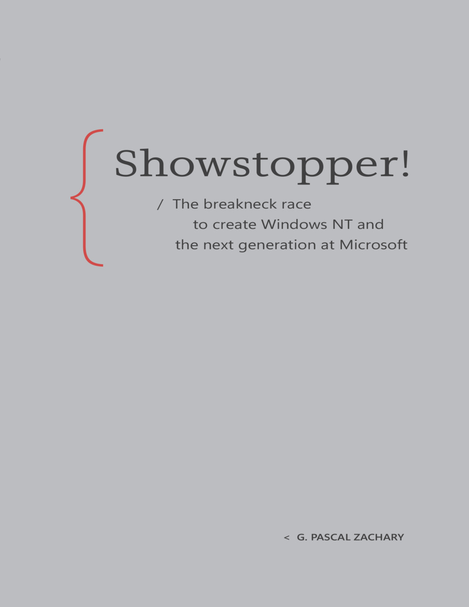 Showstopper PDF Download