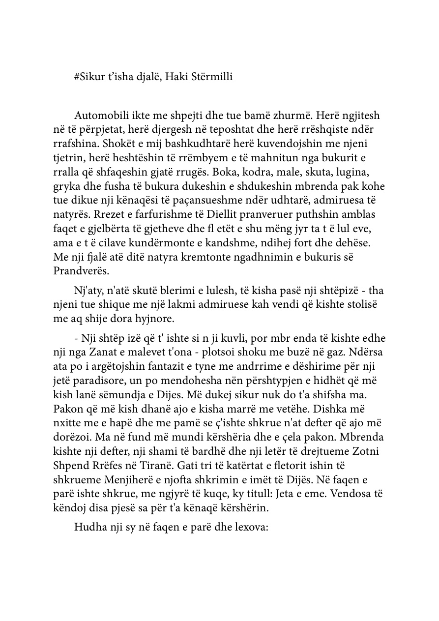 Sikur te isha djal PDF Download