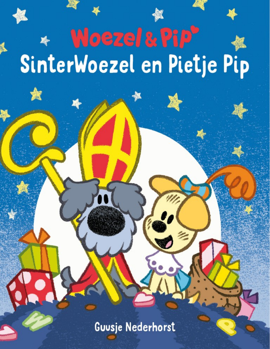 SinterWoezel en Pietje Pip Dutch Edition Guusje Nederhorst Kitap Kapağı