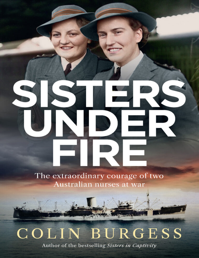Sisters Under Fire Colin Burgess Kitap Kapağı