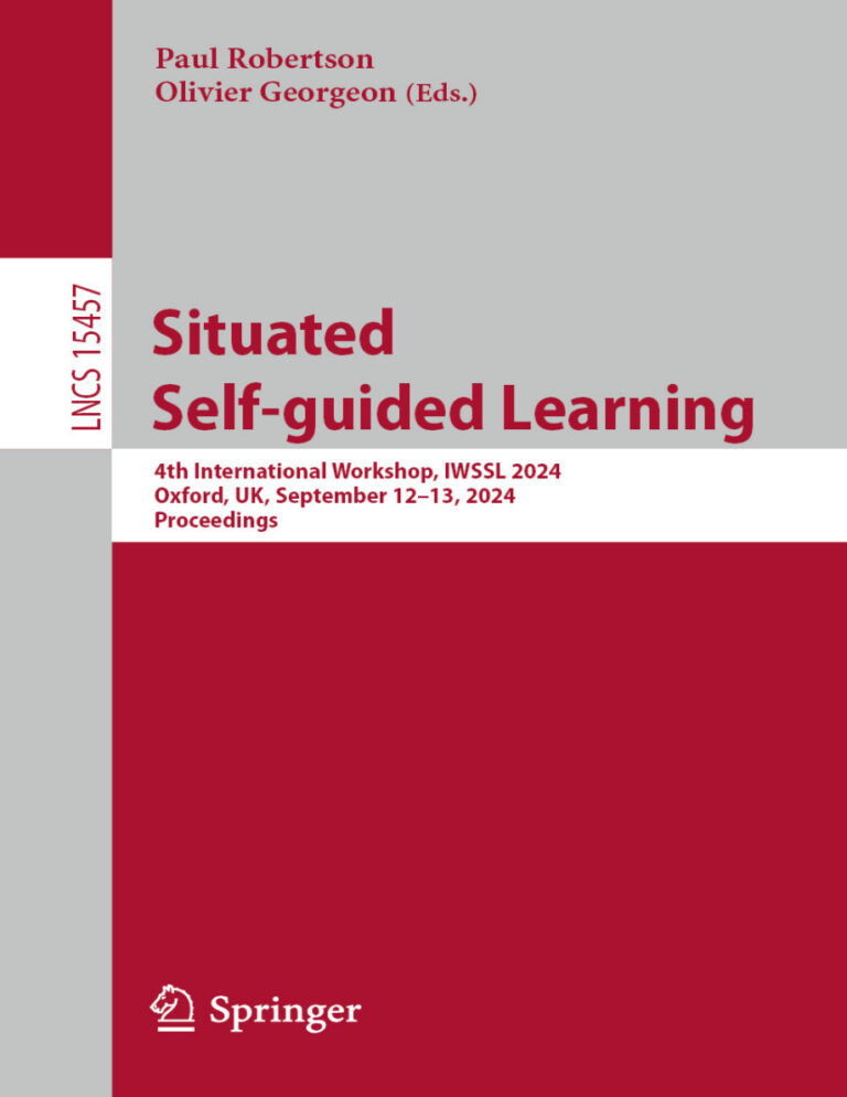 Situated Self guided Learning Paul Robertson Kitap Kapağı
