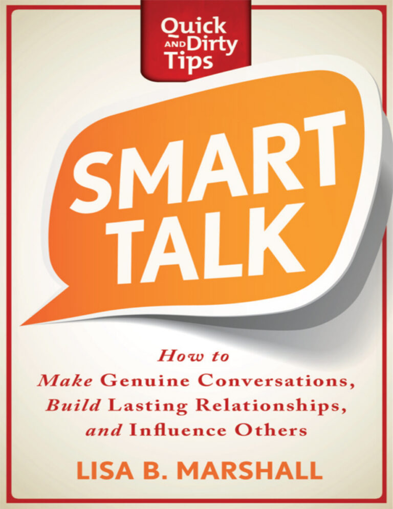 Smart Talk The Public Speakers Guide Lisa B Marshall Kitap Kapağı