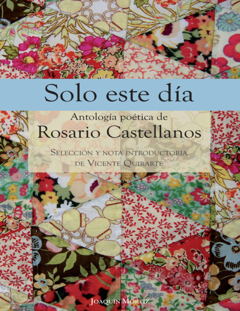 Solo este dia Spanish Edition Rosario Castellanos Kitap Kapağı