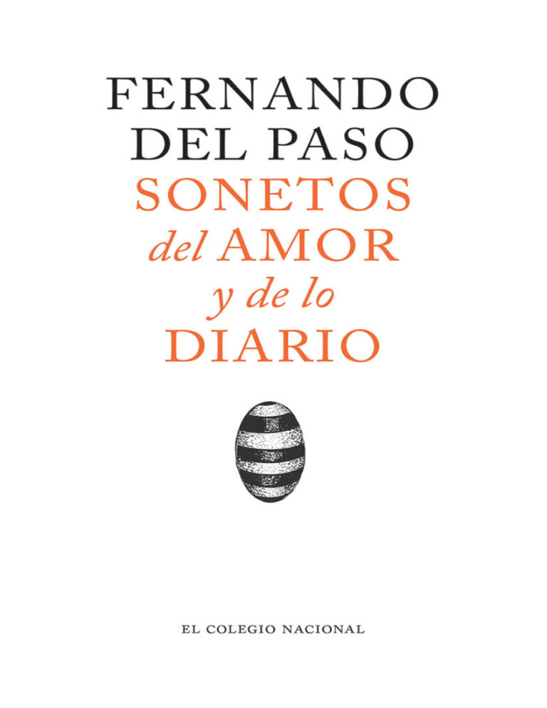 Sonetos del amor y de lo diario Spanish Edition Fernando Del Paso Kitap Kapağı