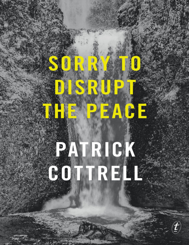 Sorry to Disrupt the Peace Patrick Cottrell Kitap Kapağı