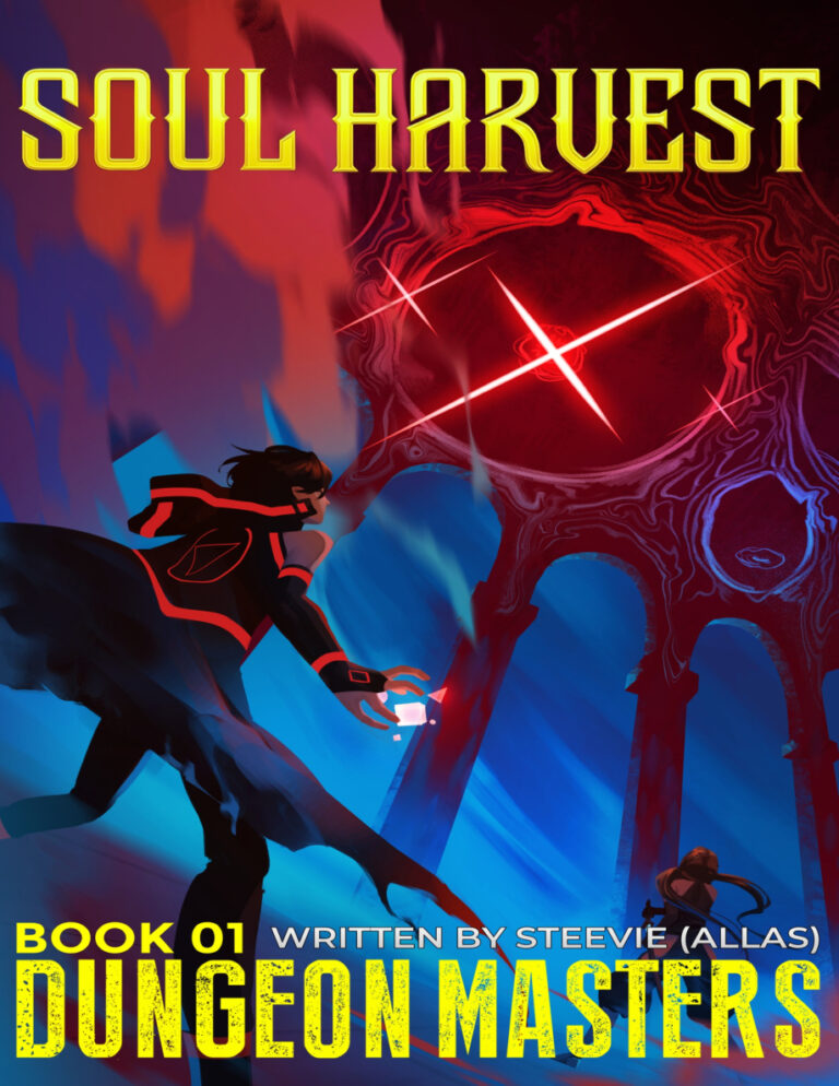 Soul Harvest Book 1 Dungeon Masters Steevie Allas Kitap Kapağı