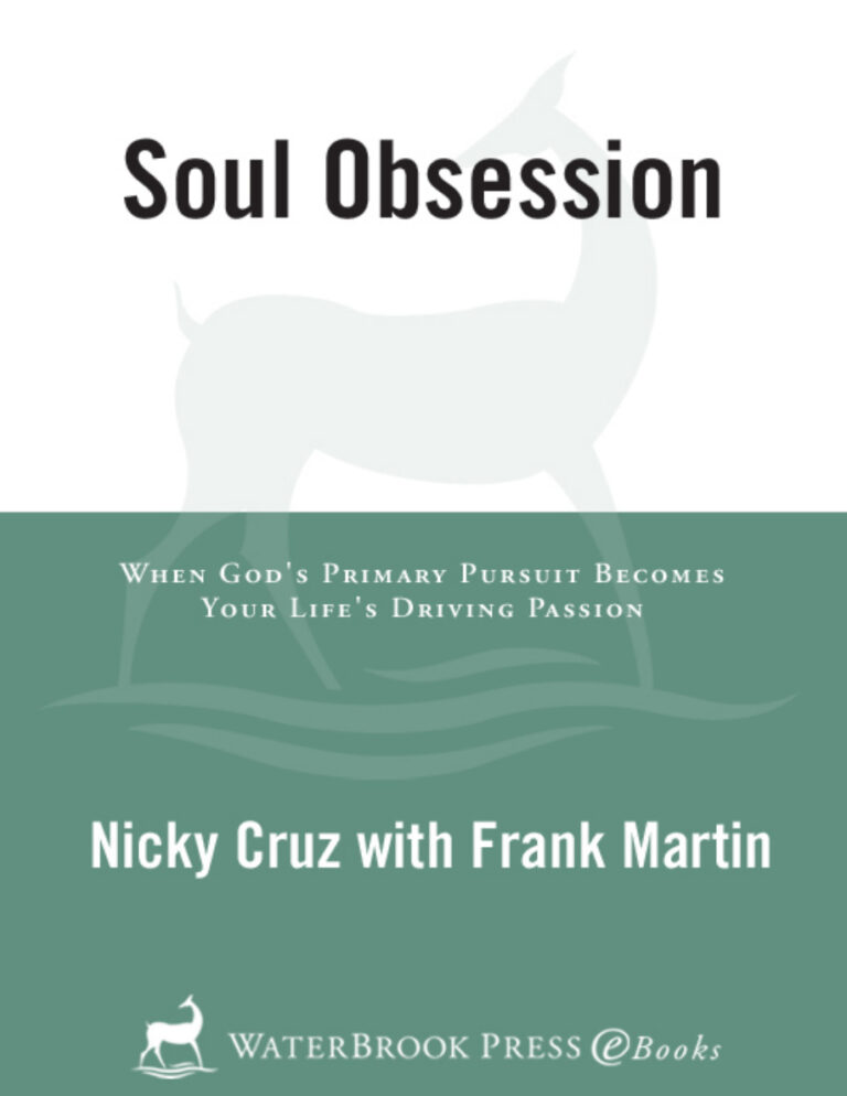 Soul Obsession Nicky Cruz Kitap Kapağı