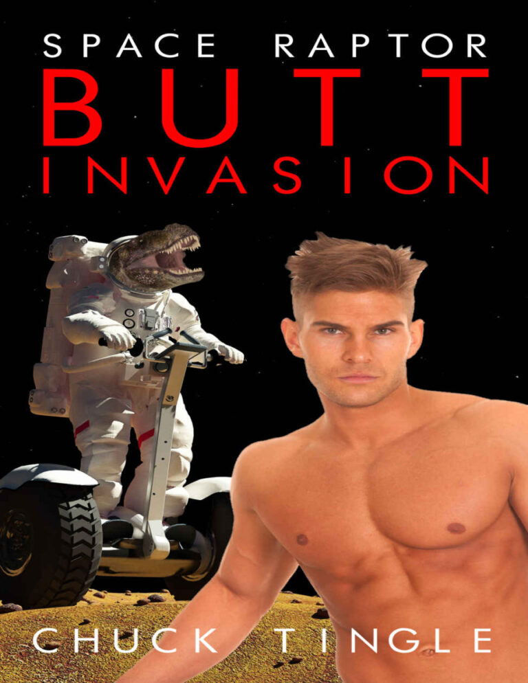 Space raptor butt invasion Chuck tingle Kitap Kapağı