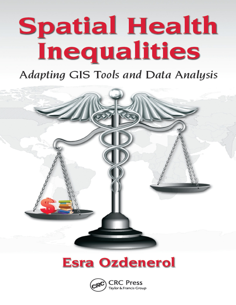 Spatial Health Inequalities Esra Ozdenerol Kitap Kapağı