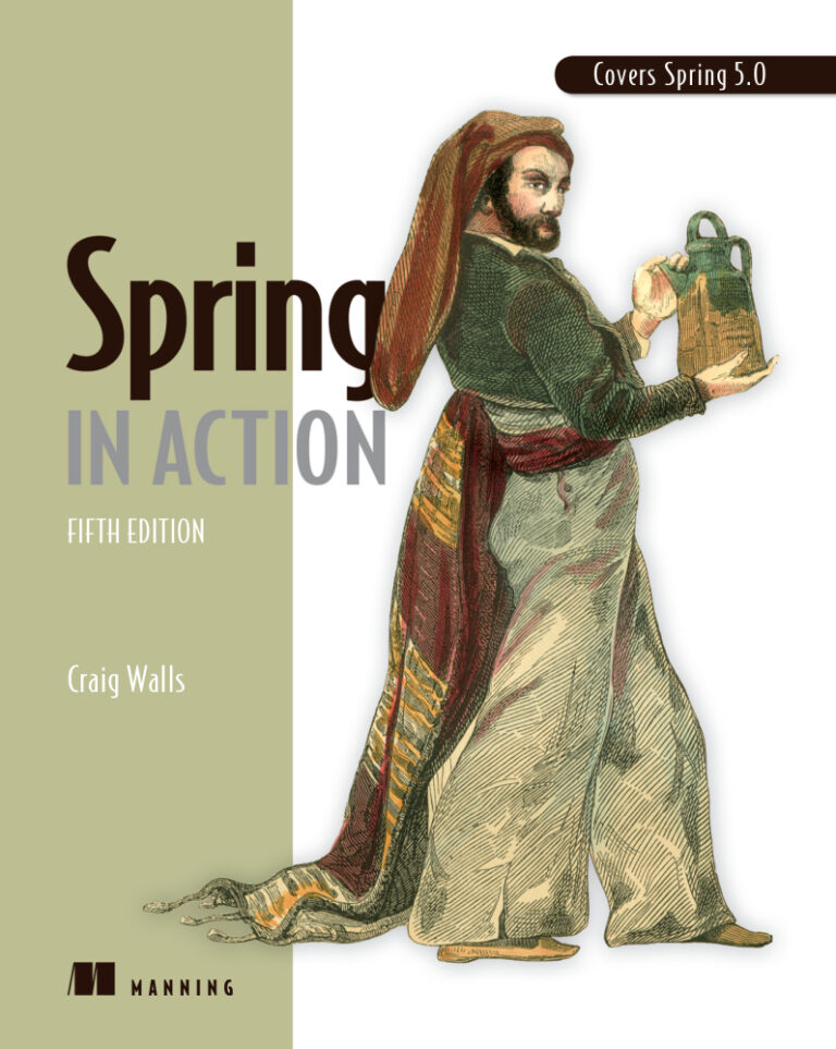 Spring in Action Covers Spring 5 Kitap Kapağı