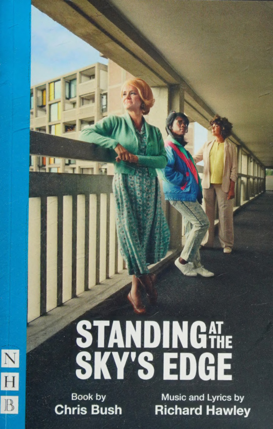 Standing At The Skys Edge Chris Bush Kitap Kapağı