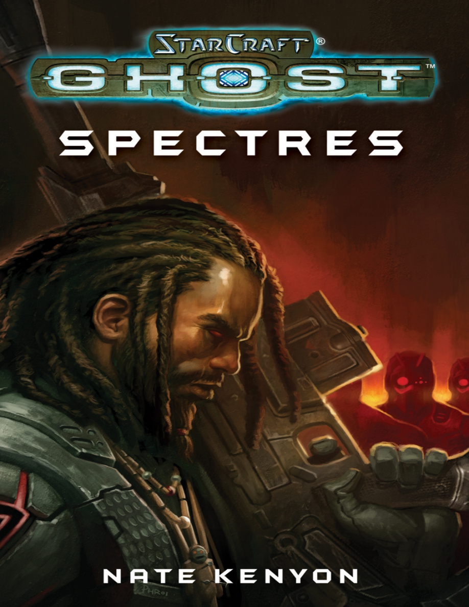 StarCraft Ghost Spectres Nate Kenyon Kitap Kapağı