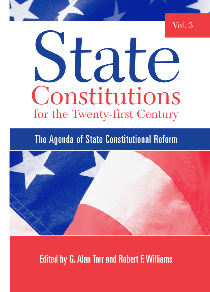 State Constitutions for the Twenty first Century G Alan Tarr Kitap Kapağı