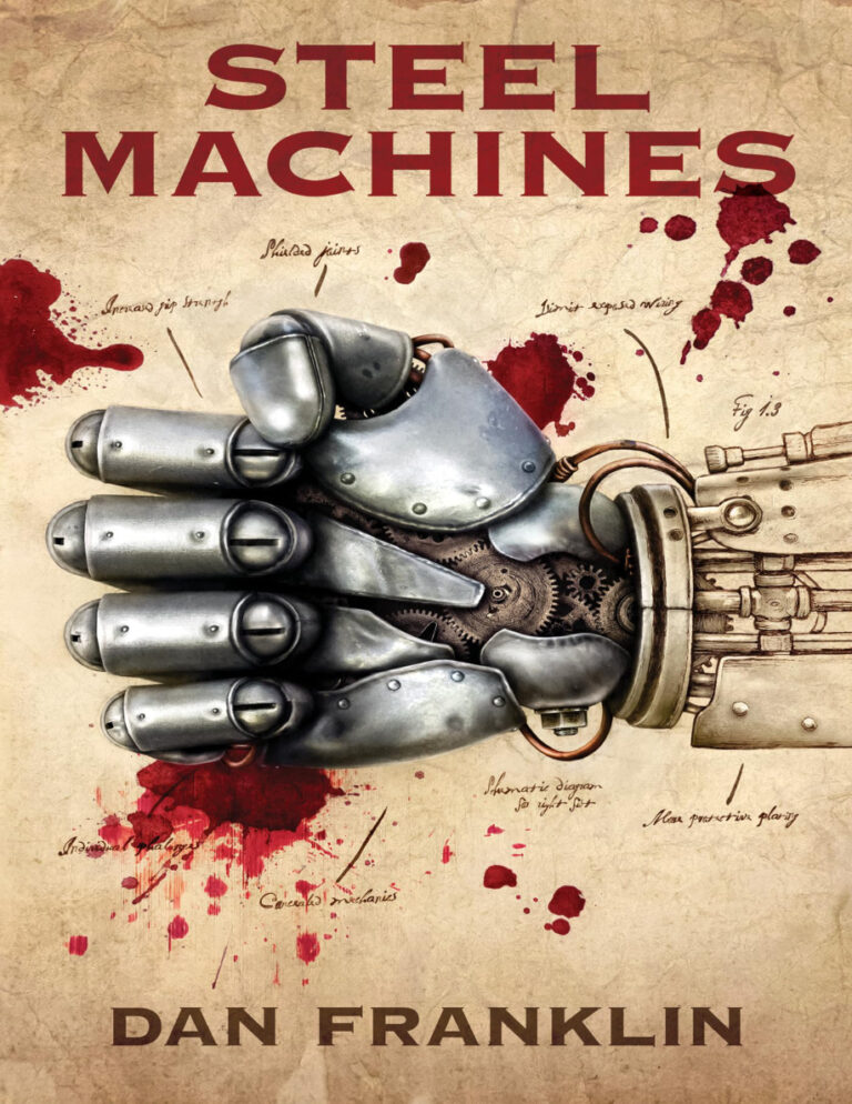 Steel Machines Dan Franklin Kitap Kapağı