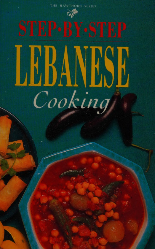 Step by step Lebanese cooking Donna Hay Kitap Kapağı