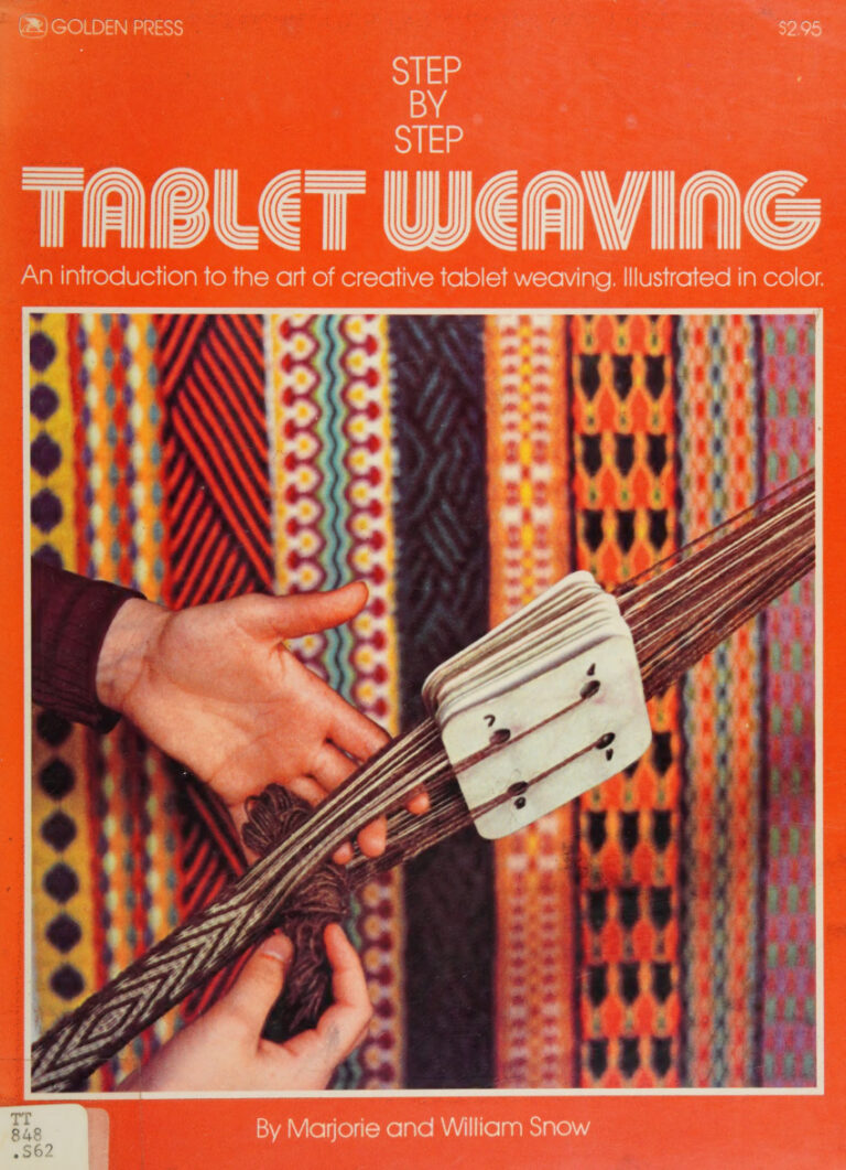 Step By Step Tablet Weaving William Snow Kitap Kapağı