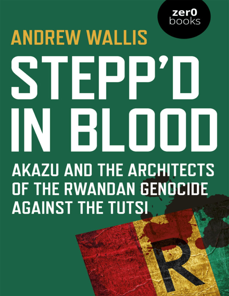 Stepped in blood Andrew Wallis Kitap Kapağı
