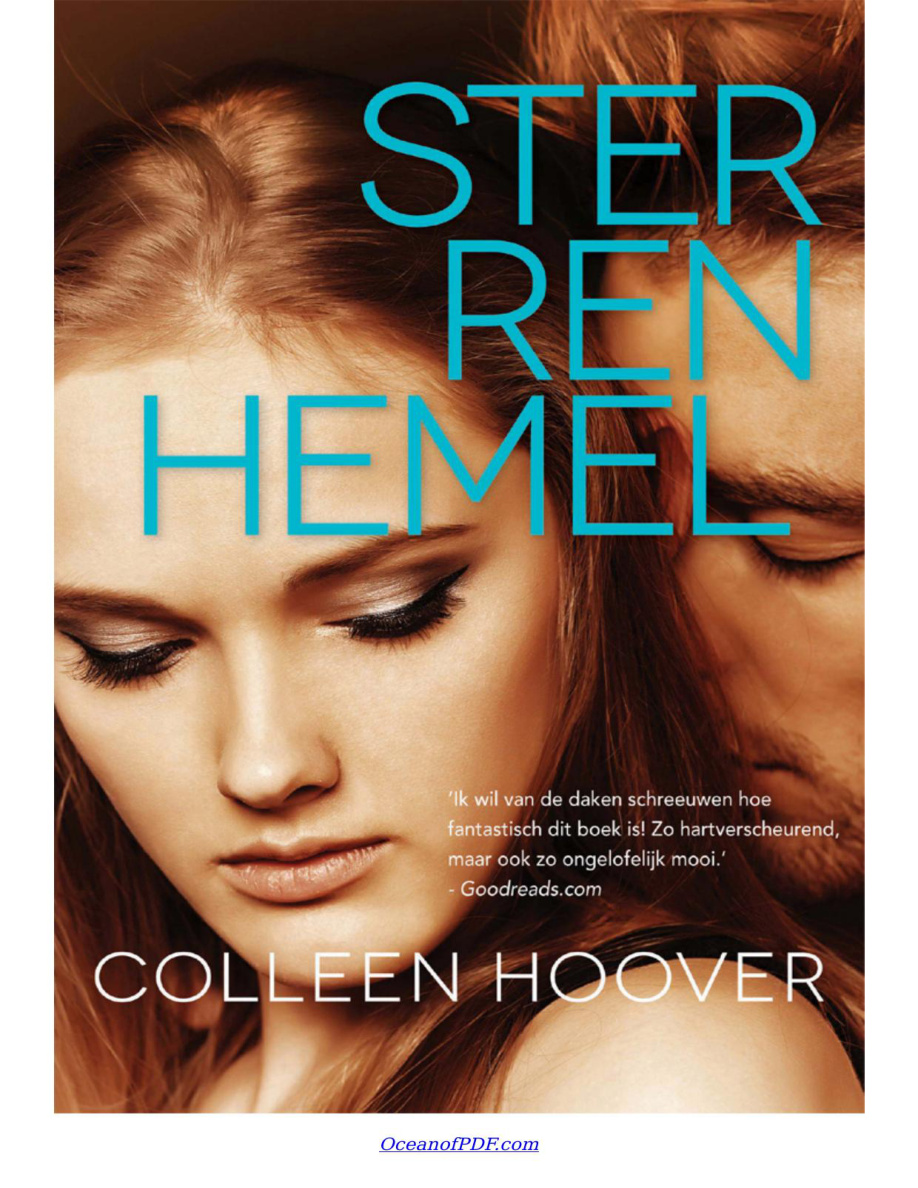 Sterrenhemel Dutch Edition Colleen hoover Kitap Kapağı