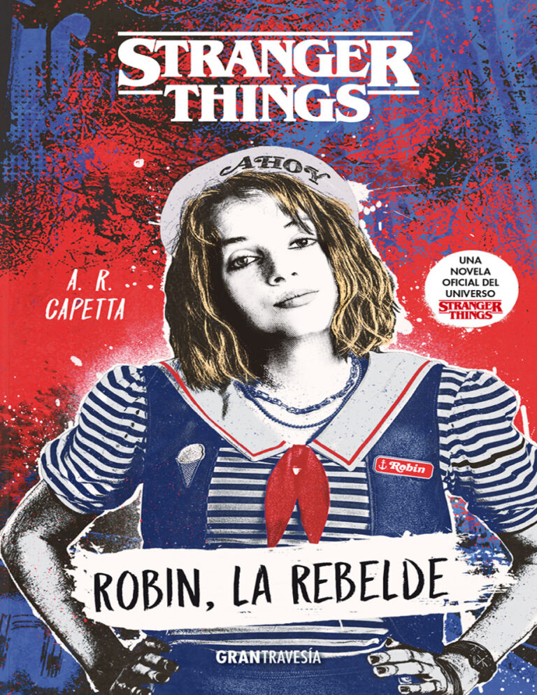 Stranger Things Robin la rebelde Spanish Edition Ar Capetta Kitap Kapağı