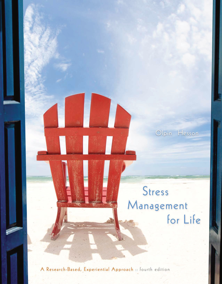 Stress Management for Life: A Research-Based, Experiential Approach PDF Download