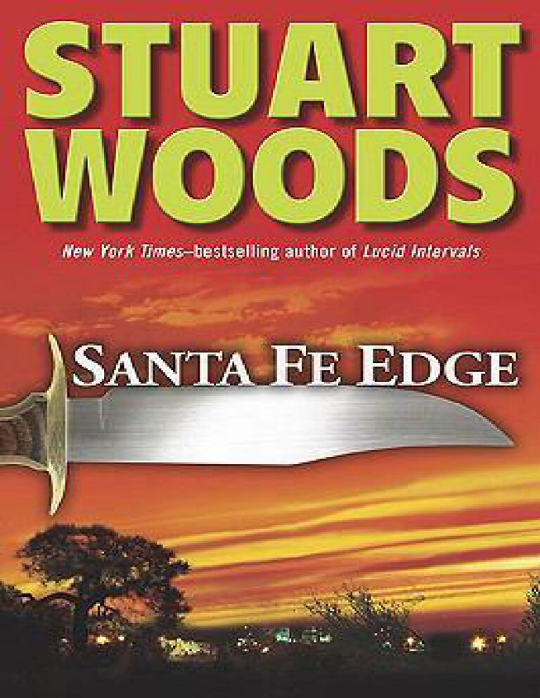 Stuart Woods Santa Fe Edge Kitap Kapağı