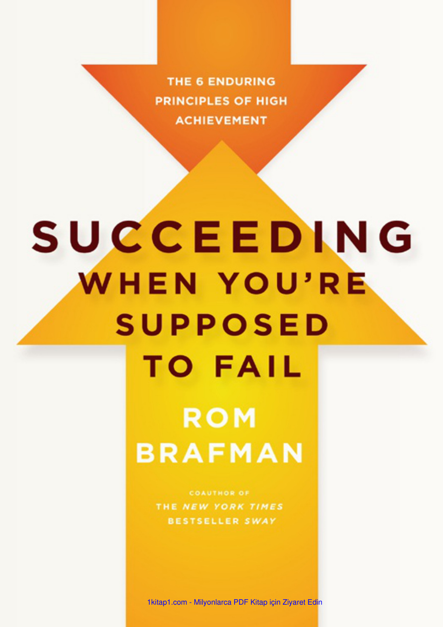 Succeeding When You're Supposed to Fail by Rom Bra 250614 Kitap Kapağı
