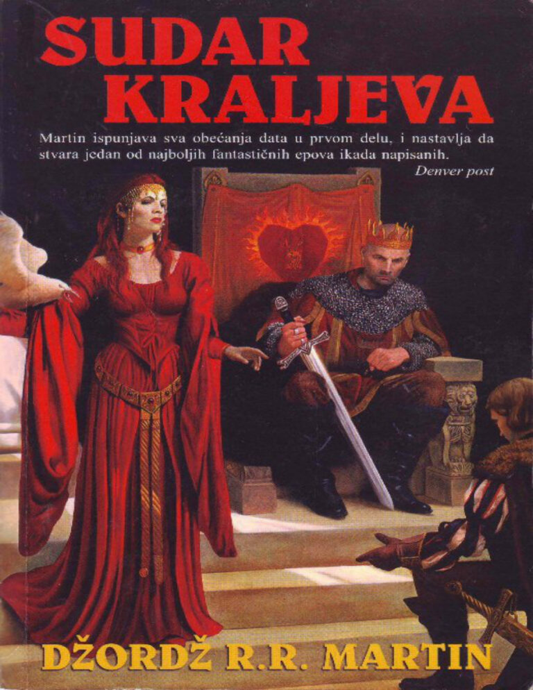 Sudar kraljeva Serbian Edition Dzordz RR Martin Kitap Kapağı