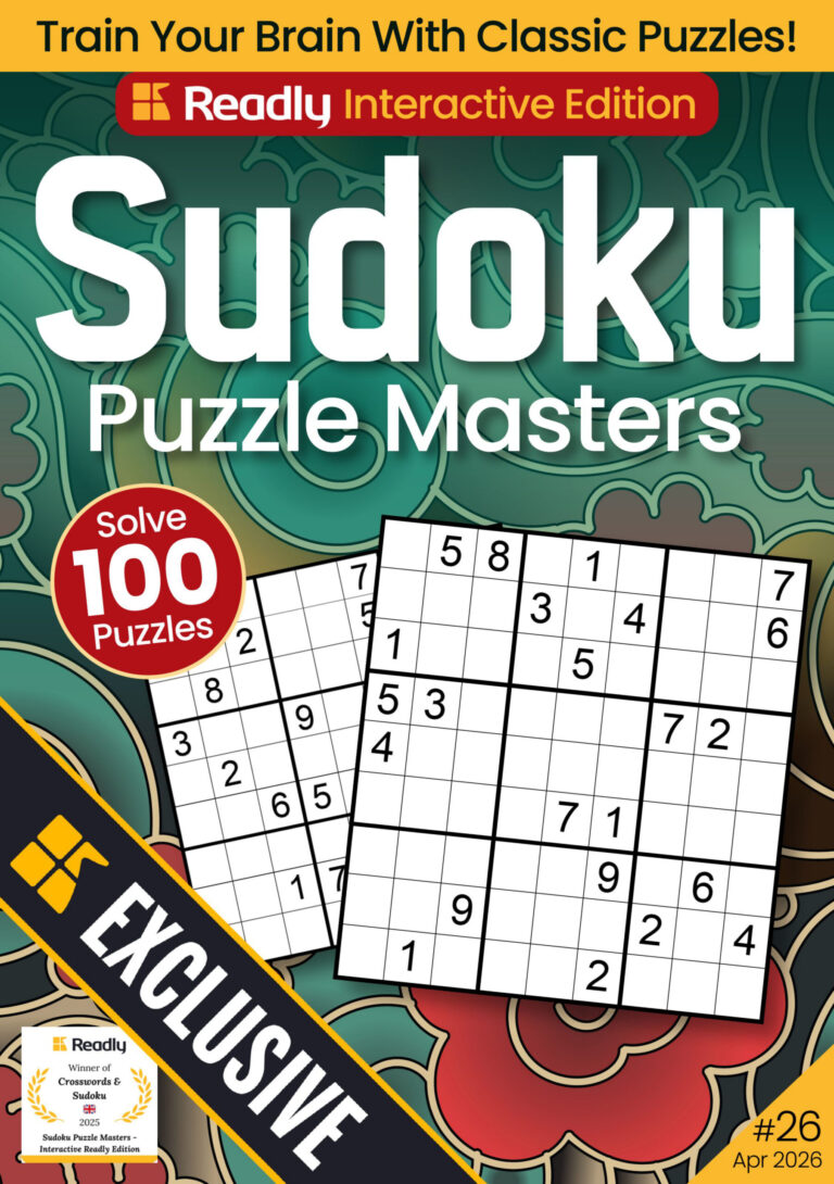 Sudoku Puzzle Masters Issue 26 April 2026 Sudoku Puzzle Masters Kitap Kapağı