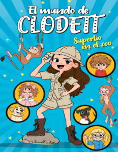 Superlio en el zoo Spanish Edition Clodett Kitap Kapağı