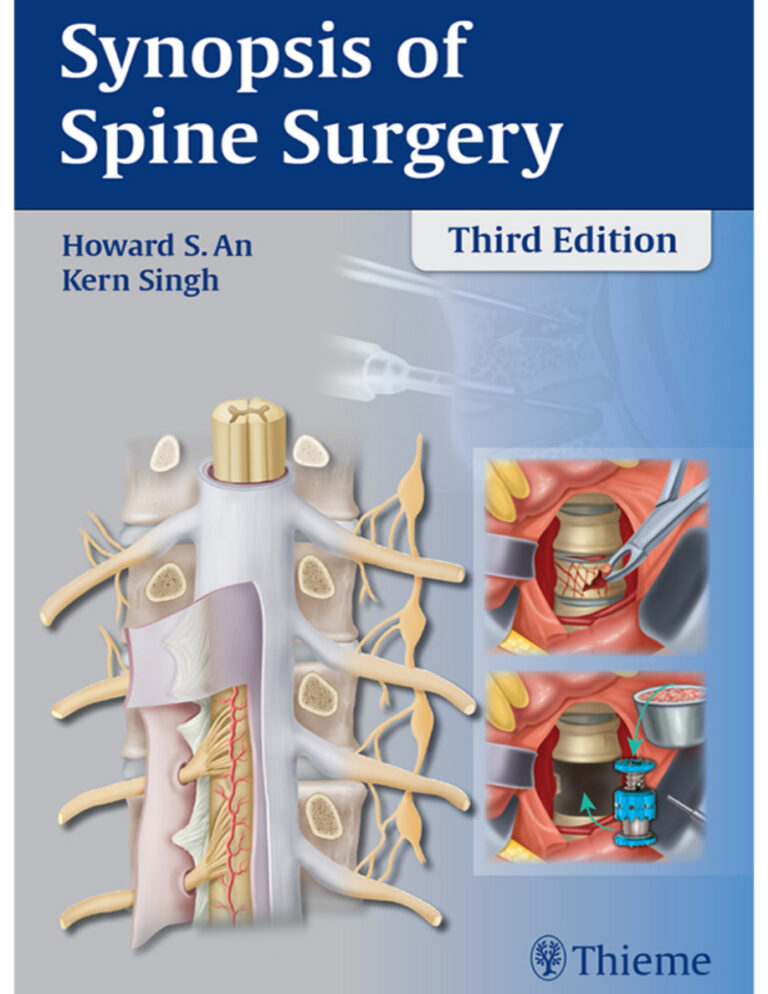 Synopsis of Spine Surgery Howard S An Kern Singh Kitap Kapağı