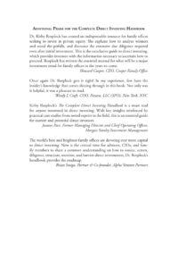 THE COMPLETE DIRECT INVESTING HANDBOOK Kitap Kapağı