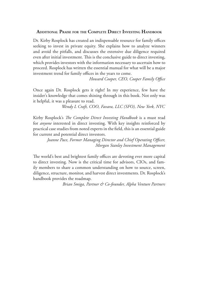 THE COMPLETE DIRECT INVESTING HANDBOOK Kitap Kapağı