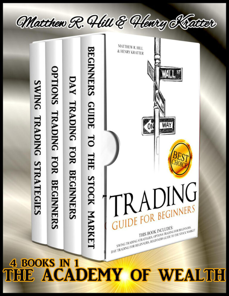 TRADING FOR BEGINNERS MATTHEW R. HILL Kitap Kapağı
