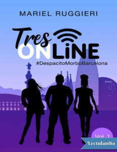 TRES ONLINE Spanish Edition Mariel Ruggieri Kitap Kapağı