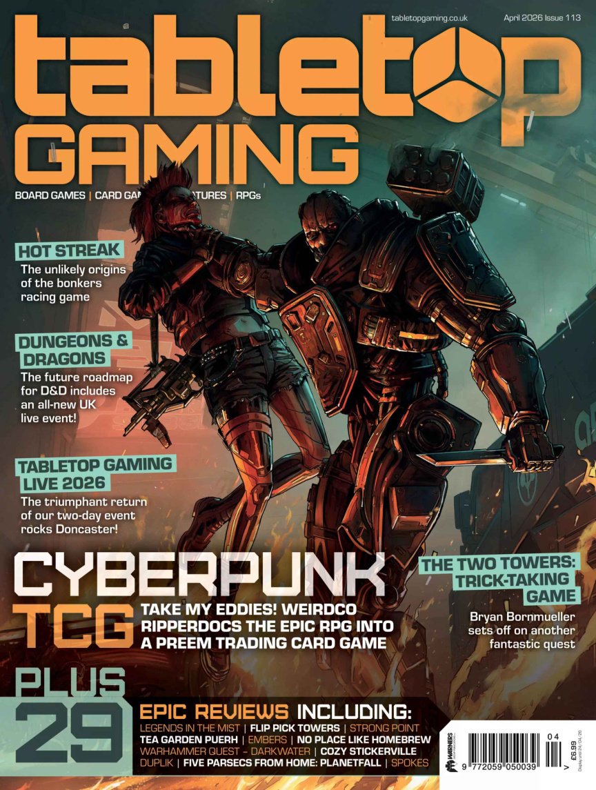Tabletop Gaming Issue 113 April 2026 Tabletop Gaming Kitap Kapağı